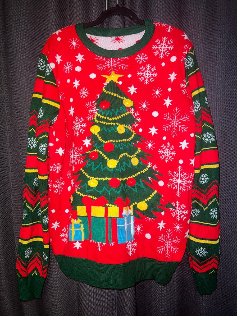 Ugly Christmas Sweater Xmas Size XL